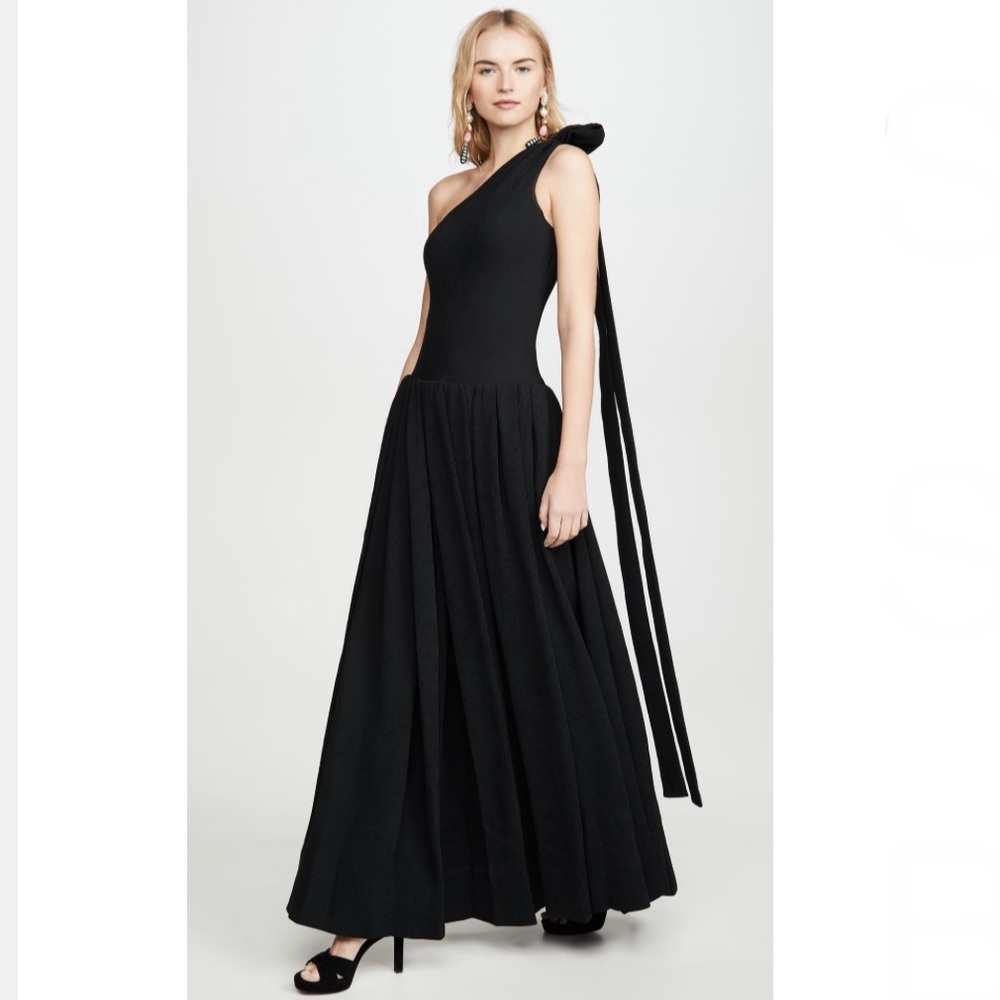 STAUD SARAH DRESS size 2 in Black